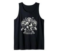 Three Lions Rugby Spirit - One Try at a Time Tank Top