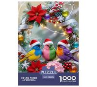 Three Little Birds Jigsaw Puzzles for Adults Interesting Puzzles 1000 Pieces Educational Games Home Decoration Gifts 38x26cm/1000pcs