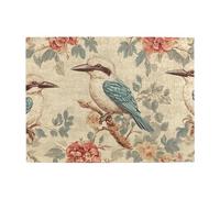 Three Little Birds With Blue Feathers Wooden Puzzle 500 Piece Jigsaw Puzzle for Adults Challenging Puzzle for Game Size 15"x20.4"