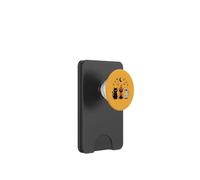 Three Little Spooky Cats Witch Mummy Black Cat Halloween PopSockets PopWallet for MagSafe