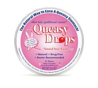 Three Lollies Queasy Drops Sour Raspberry Flavour