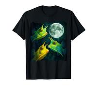 Three Longhorn Cowfish Moon, Weird Strange Cowfish Bloop T-Shirt