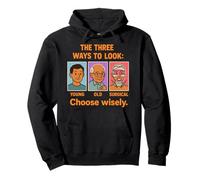 Three Looks to Choose Wisely Pullover Hoodie