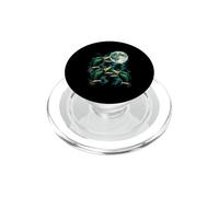 Three Mallard Ducks Calling Beneath Full Moon PopSockets PopGrip for MagSafe