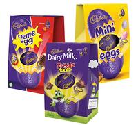 Three Medium Cadbury Easter Eggs