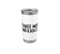 Three Men and A Bocce Ball with Jack Bocci Game Bocce Stainless Steel Insulated Tumbler