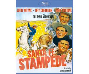 THREE MESQUITEERS, THE - SANTA FE STAMPEDE NEW REGION 1 BLU-RAY