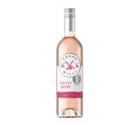 Three Mills 5% ABV British Made Fruity Rosé Wine | Light and Refreshing Rosé Wine | 75cl Bottle
