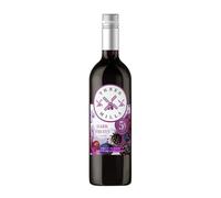 Three Mills 5% ABV Dark Fruits Fruit Fusion British Made Wine | Refreshing Fruity Wine | 75cl Bottle