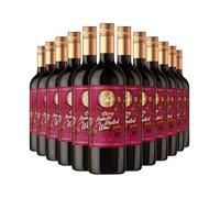 Three Mills Cherry Amaretto Mulled Wine 5% ABV | 12 x 75cl | Sweet & Spicy Festive Drink | Vegan Friendly | Smooth Amaretto with Rich Cherry Flavours | Serve Warm | Made with Imported Grape Juice