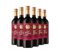 Three Mills Cherry Amaretto Mulled Wine 5% ABV | 6 x 75cl | Sweet & Spicy Festive Drink | Vegan Friendly | Smooth Amaretto with Rich Cherry Flavours | Serve Warm | Made with Imported Grape Juice