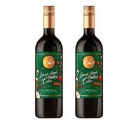 Three Mills Spiced Apple Mulled Cider | 2 x 750ml Bottles | Sweet & Warming Mulled Cider for the Festive Season | 3.4% ABV