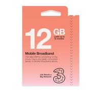 Three - 12GB Internet With Legs Trio Sim - Lasts up to 12 months