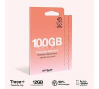 Three Mobile PAYG Voice SIM Pack - 100GB - £15