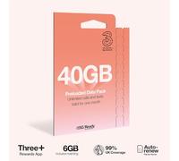 Three Mobile PAYG Voice SIM Pack - 40GB - £10
