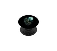 Three Moon Turtles Mystic Night Wildlife Lunar Art PopSockets Adhesive PopGrip