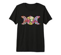 Three Moons Ostara Wicca Wiccan Happy Easter Spring Floral Premium T-Shirt