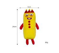 (THREE) Numberblocks Plush Doll Educational Stuffed Toys