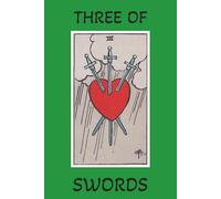Three of Swords Tarot Journal: 110 Wide-Ruled Pages | 2025-2026 Calendar | 6x9” | Mystical Notebook for Emotional Healing | Shadow Work, and Spiritual Writing