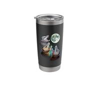 Three Opposum Moon with 3 Possums and Dead Moon Costume Stainless Steel Insulated Tumbler