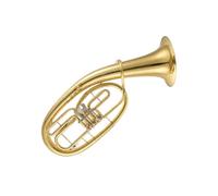 Three Or Four Flat Key Tenor Euphonium A Horned Instrument In B Major Professional Brass Instrument Euphonium(1)