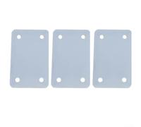 Three Pack Acrylic Double Sided Magnetic Photo Frames with 3D Floating Effect for Displaying Photographs Horizontally or Vertically (9 * 13cm)