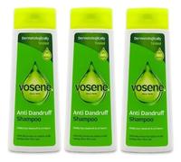 THREE PACK Vosene Original Anti-Dandruff Medicated Shampoo 200ml