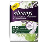THREE PACKS Always Discreet Normal Pads 12 Pads