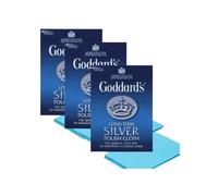 Three Packs Goddards Long Term Silver Polish Cloth