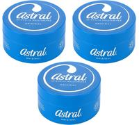 THREE PACKS of Astral Cream x 200ml