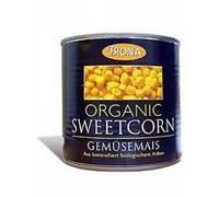 THREE PACKS of Biona Organic Sweetcorn 340g