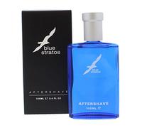 THREE PACKS of Blue Stratos Aftershave 100ml