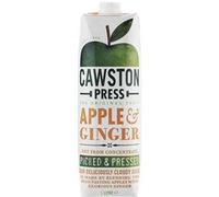 THREE PACKS of Cawston Vale Apple & Ginger Juice 1000ml