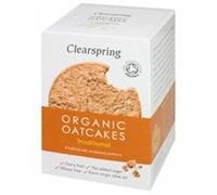 THREE PACKS of Clearspring Org Traditional Oatcakes 250g