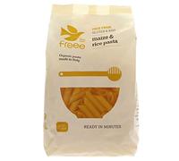 THREE PACKS of Doves Farm Org Maize & Rice Penne 500g