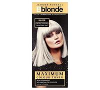 THREE PACKS of Jerome Russell Bblonde Silver Maximum Colour Toner 75ml