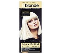 THREE PACKS of Jerome Russell BBlonde Toner Platinum 75ml