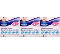 THREE PACKS of Milton Sterilising Tablets 28 Tablets