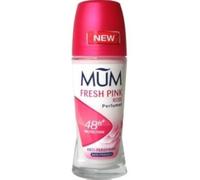 THREE PACKS of Mum Roll On Fresh Pink