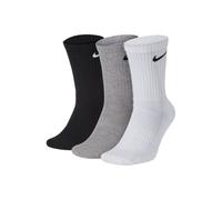 Three Packs of Nike Mens Everyday Sock: Black/8-11/One