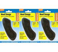 THREE PACKS of Profoot Heel Snugs Extra Padded Heel Grips 1 Pair