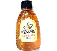 THREE PACKS of Rowse Mild & Light Squeezy Clear 340g