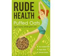 THREE PACKS of Rude Health Puffed Oats 175g