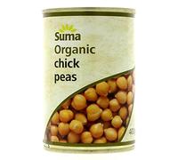THREE PACKS of Suma Chickpeas - Organic 400g