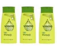 THREE PACKS of Vosene Kids 3 in 1 Conditioning Shampoo Head Lice Repellent, Clear, 750 milliliters