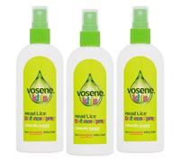 THREE PACKS of Vosene Kids Conditioning Defence Spray 150ml, Clear