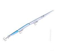 Three-Part Articulated Fishing Lure with Stable Night Glow Technology for Targeting Aggressive Saltwater and Freshwater Game Fish (2#)
