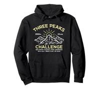 Three Peaks Challenge - UK National 3 Peak Vintage Mountains Pullover Hoodie