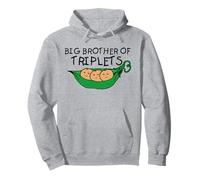 Three Peas in a Pod Big Brother of Triplets T-Shirt Pullover Hoodie