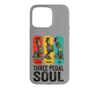 Three Pedal Soul Manual Transmission Stick Shift Case for iPhone 15 Pro Max